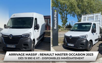 Renault Master Occasion Récent dès 19 990 € HT